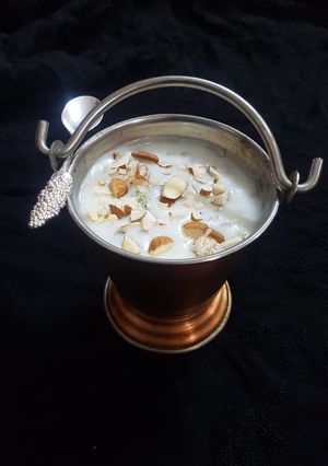 A picture of Sago kheer.