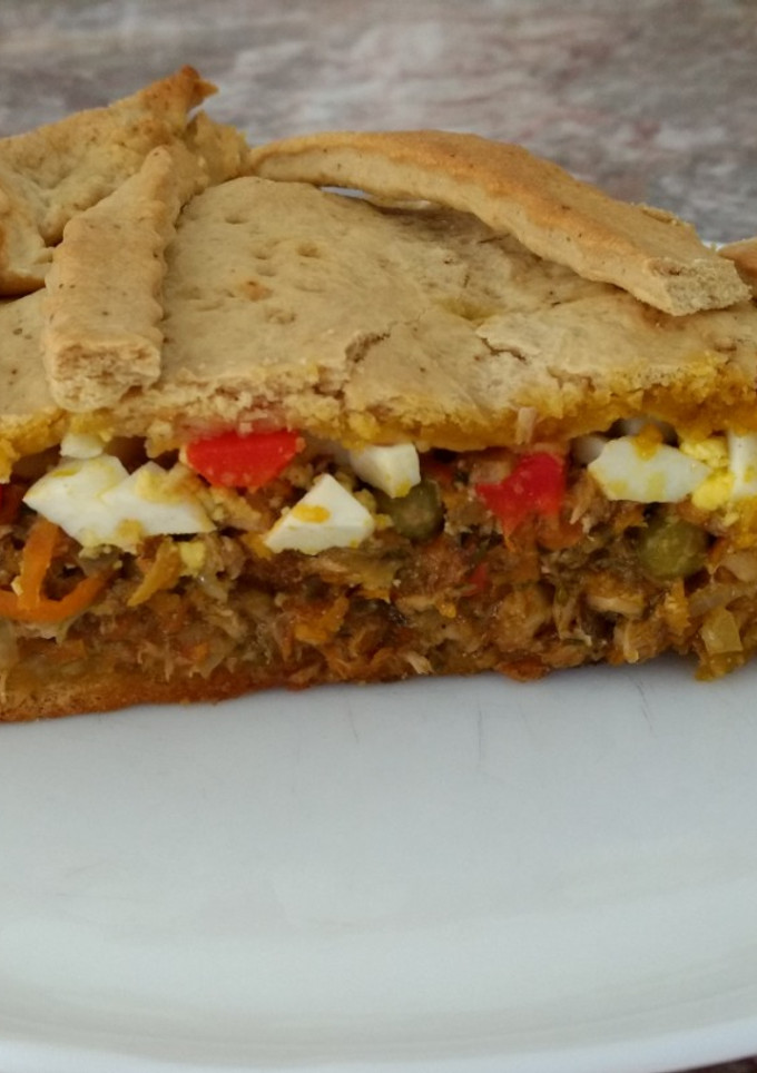 Una foto de Empanada gallega con caballa