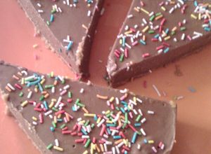 Foto principal de Tarta fría de chocolate en Thermomix