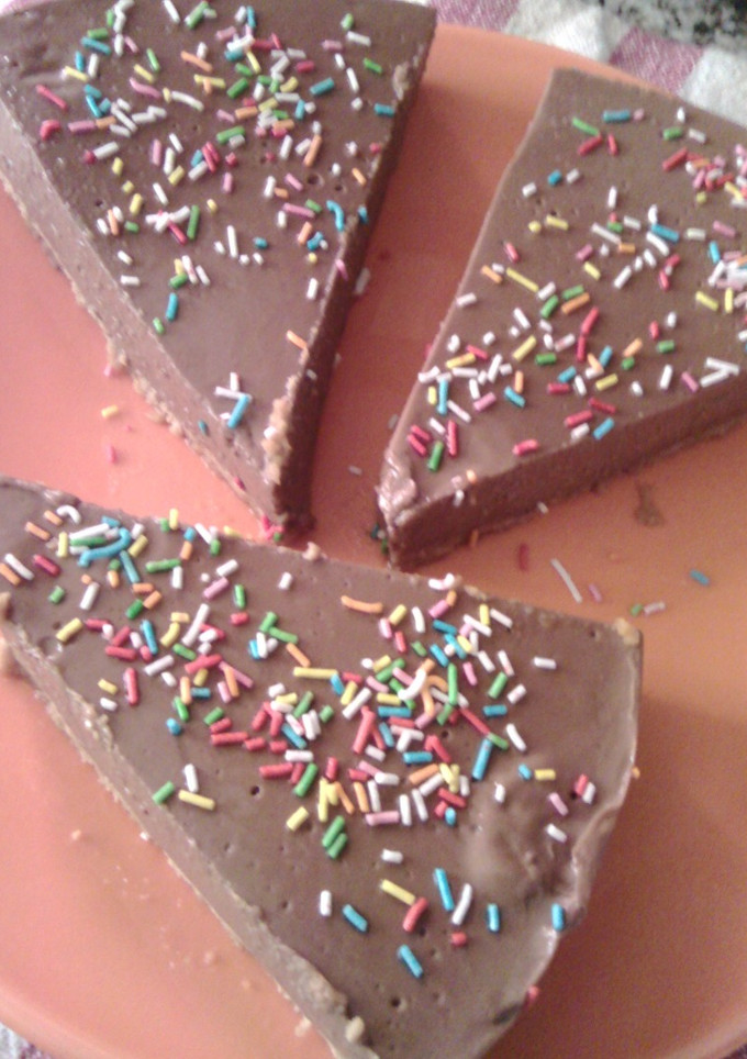 Una foto de Tarta fría de chocolate en Thermomix