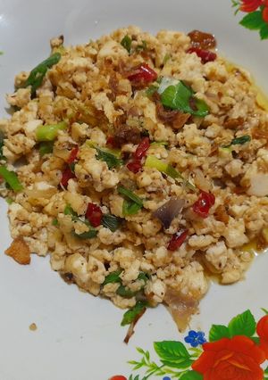 Foto resep Tumis Tahu Putih Orak Arik