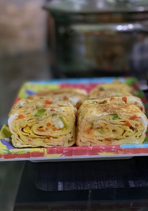 Foto resep Telur dadar gulung