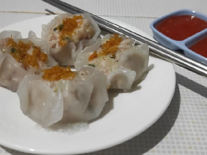 Cara Sederhana Membuat Resep  Dimsum ayam udang versi ke2 yang Bisa Manjain Lidah, Lezat