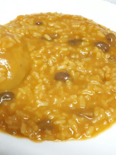 Una foto de Arroz caldoso de verduras