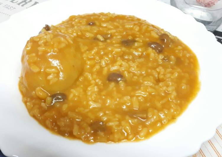 Arroz caldoso de verduras