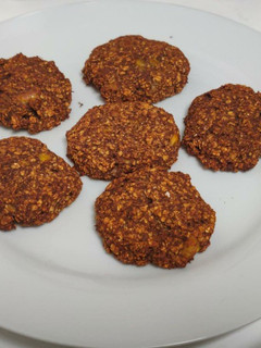 Una foto de Galletas de plátano y avena