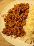 Darált sertéshúsos curry