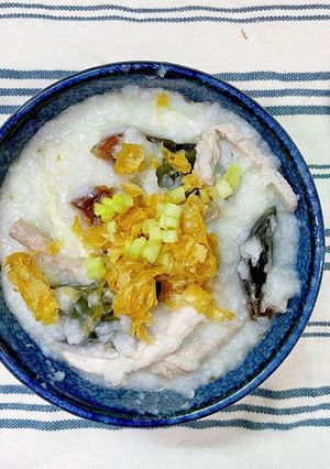廣東粥 的食譜成品照片