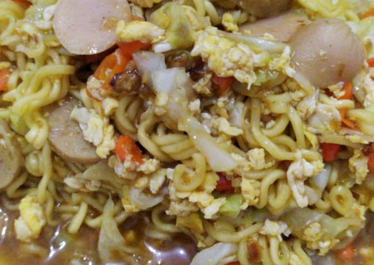 Resep Mie Godok Goreng Ranjau 🍜 yang Enak