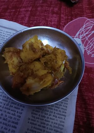 सूखे आलू की सब्जी (sukhe aloo ki sabzi recipe in Hindi) रेसिपी मुख्य फोटो