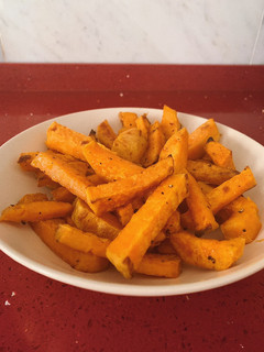 Una foto de Chips de boniato al horno