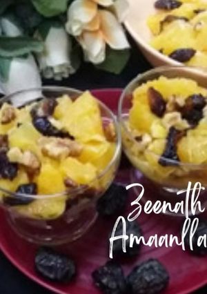 A picture of Orange and Date Salad.