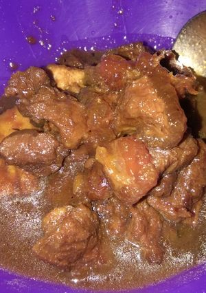 Foto resep Masakan daging kecap