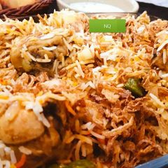 A picture of Chicken Biryani.