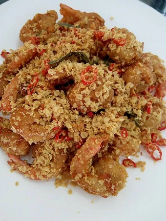 Cara Gampang Menyiapkan Resep Udang goreng nestum (oatmeal) ala me 🥰 yang Uenak Anti Ribet, Menggugah Selera