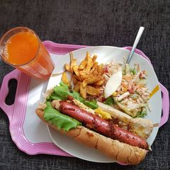 A picture of American Breakfast.