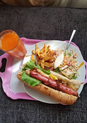 A picture of American Breakfast.