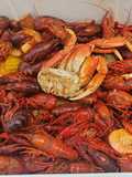 Cajun crawfish: Texas style