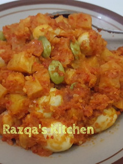 Foto resep Sambel goreng kentang, telur puyuh, udang, pete