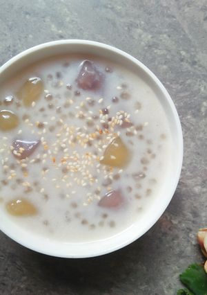 Hình của món Chè khoai dẻo.