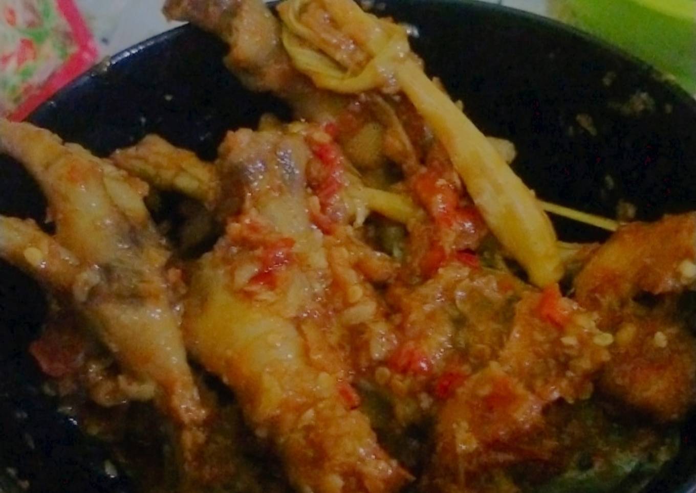 Ceker Mbledos (pedas mantap)