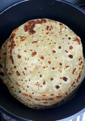 A picture of Carrot Chapati.