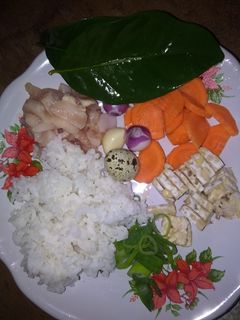 Foto resep MPASI 6Bulan ayam dan telur puyuh Baby Sky