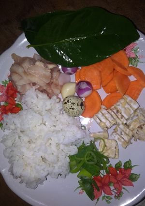 Foto resep MPASI 6Bulan ayam dan telur puyuh Baby Sky