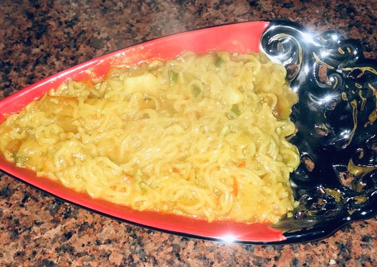 Recipe of Speedy Veggie Maggi masala