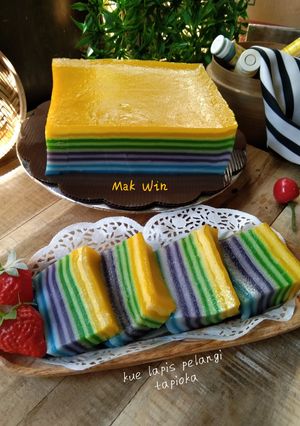Foto resep Kue Lapis Tapioka 🌈