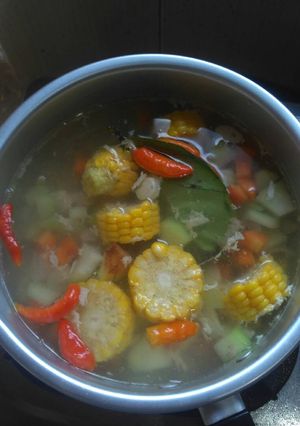 Foto resep Sayur asem ayam