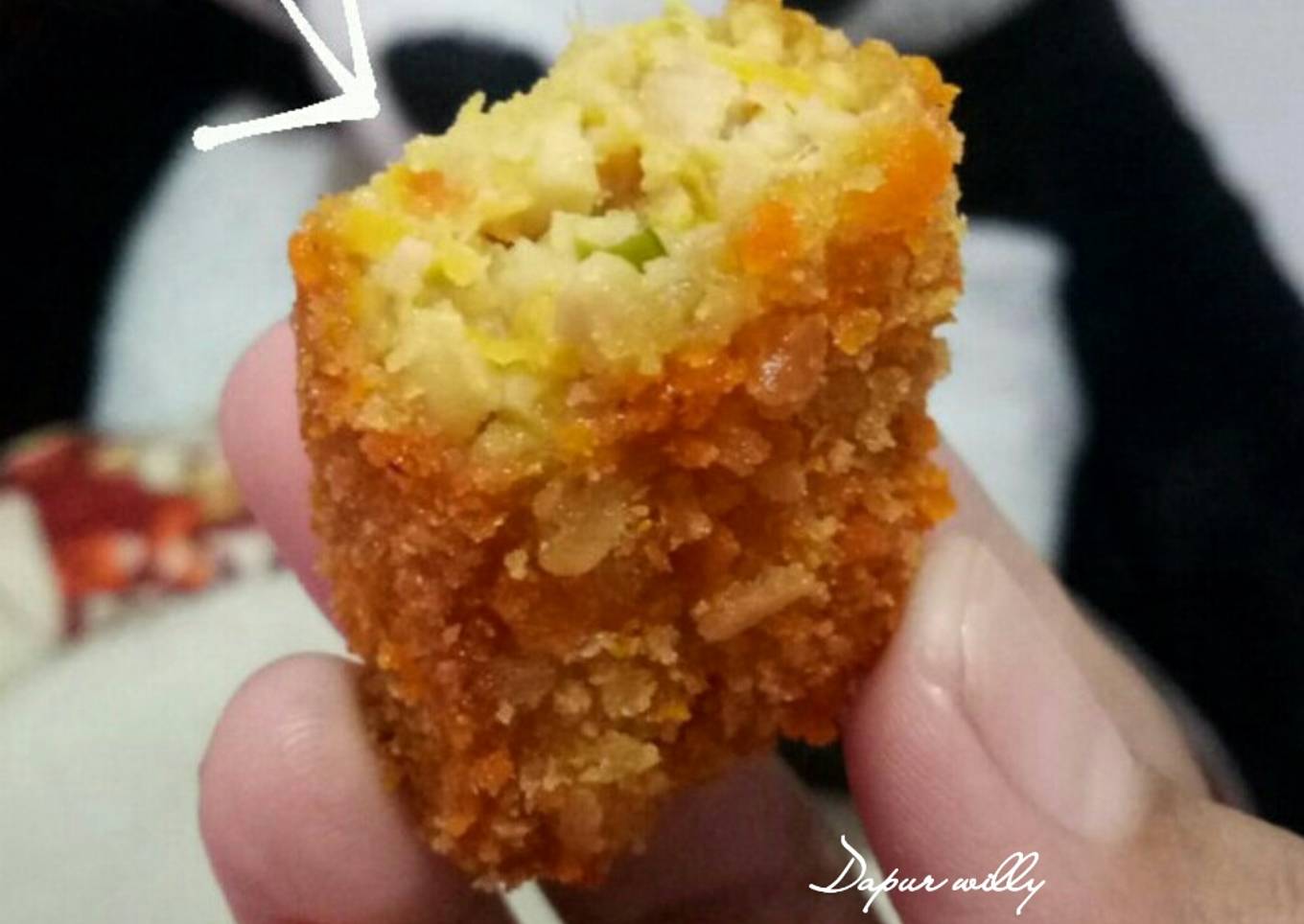 Nugget tempe homemade | stock frozen food