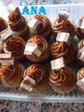 Cupcakes decorados caseros