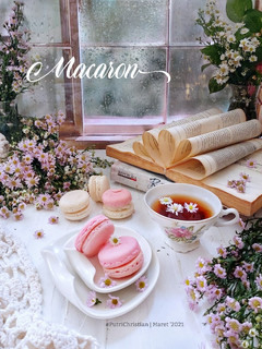 Foto resep Macaron Dengan Tepung Terigu dengan metode Swiss meringue