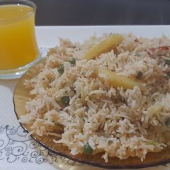 A picture of Mix Vegetable Rice❤❤😍(Iftar Special).