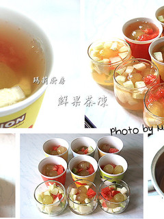 瑪莉廚房:鮮果茶凍 的食譜成品照片