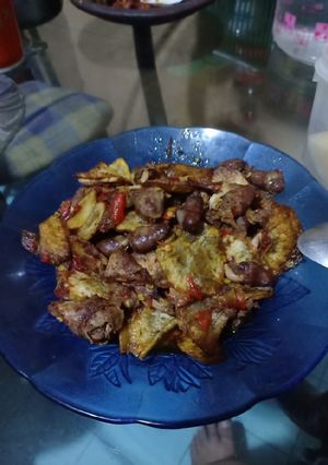 Foto resep Balado jantung ayam