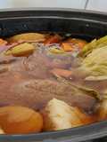 Crockpot Corned Beef and cabbage