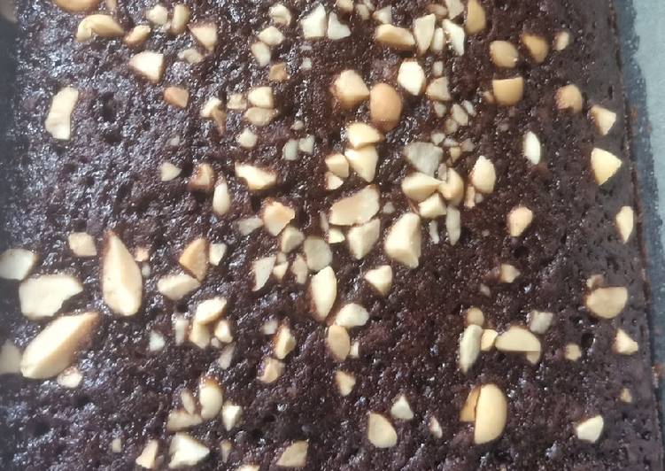 Brownies Pisang Super Lembut tanpa mixer