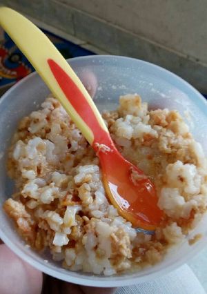 Foto resep Tumis udang tempe saos tomat(MPASI)