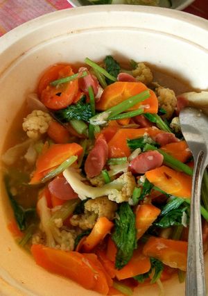 Foto resep Tumis Sayur Pelangi