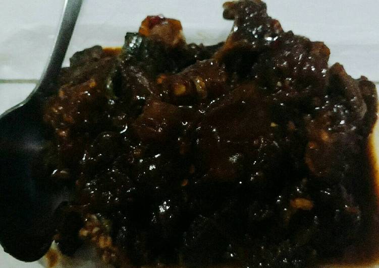 Resep Kambing teriyaki simple #KitaBerbagi yang Lezat