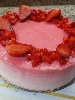 Foto resep Strawberry Cheesecake