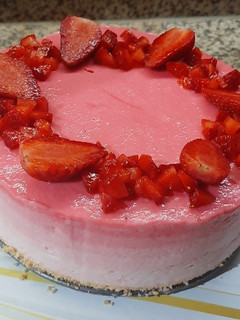 Foto resep Strawberry Cheesecake