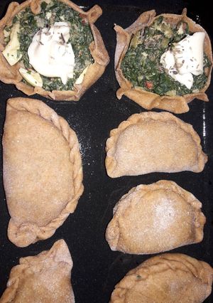 Una foto de Empanadas con tapas integrales (Menú saludable)