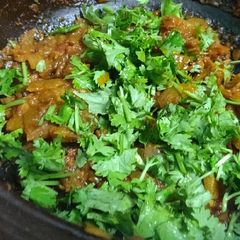 A picture of Dry fish thokku.