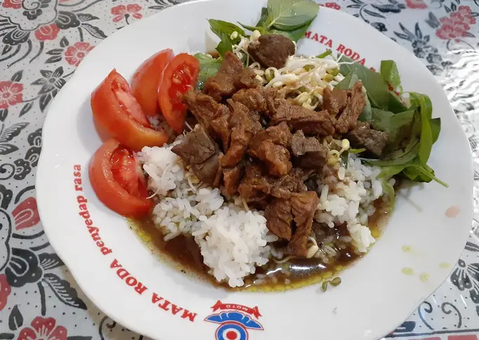 Resep Rawon masak arang, Enak Banget