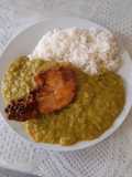 Arvejita verde con pollo a la olla