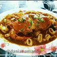 Kepiting Cumi Saos Padang