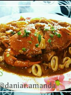 Foto resep Kepiting Cumi Saos Padang